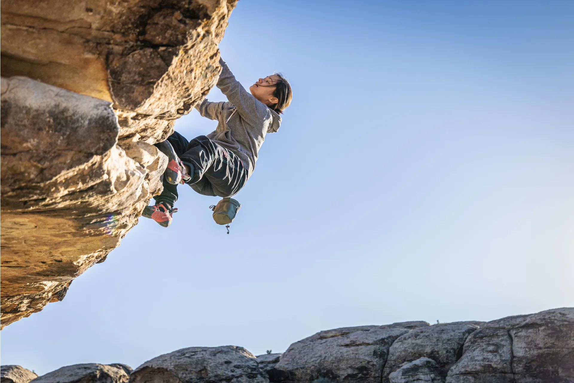 Osprey Zealot Chalk Bag Rocky Brook Green