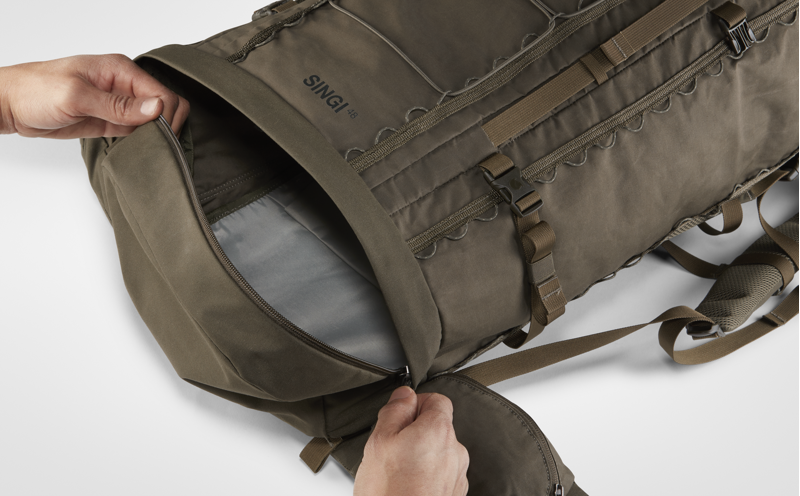 Fjallraven Singi 48 Stone Grey-5