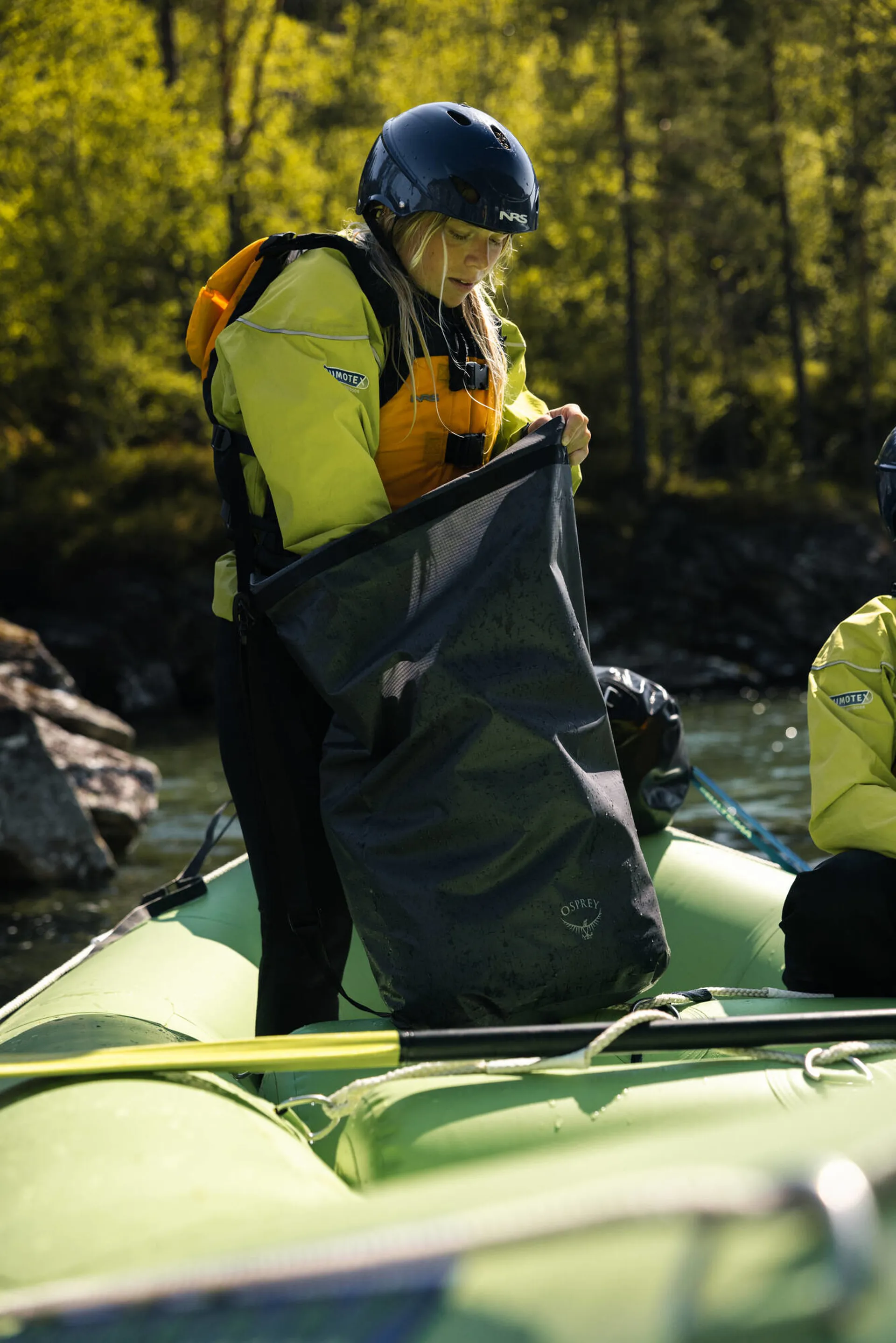 Osprey Wildwater Dry Bag 50 Tunnel Vision Grey