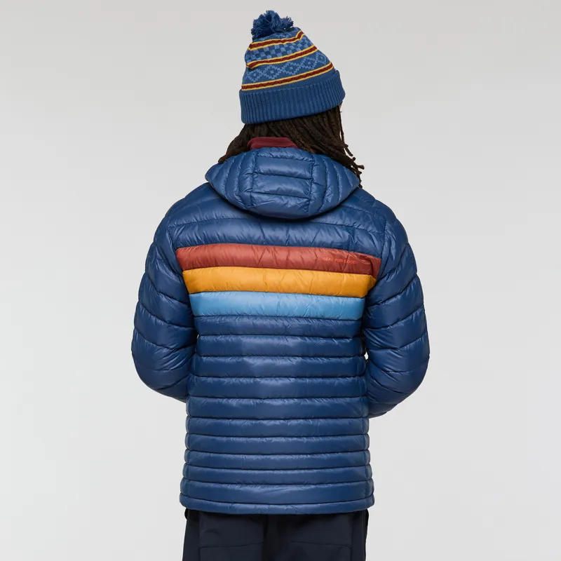 Cotopaxi Men's Fuego Down Hooded Jacket Deep Sea-7