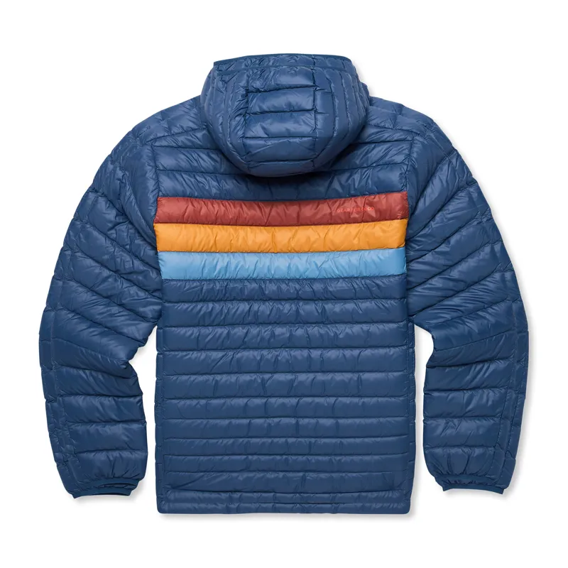 Cotopaxi Men's Fuego Down Hooded Jacket Deep Sea-1