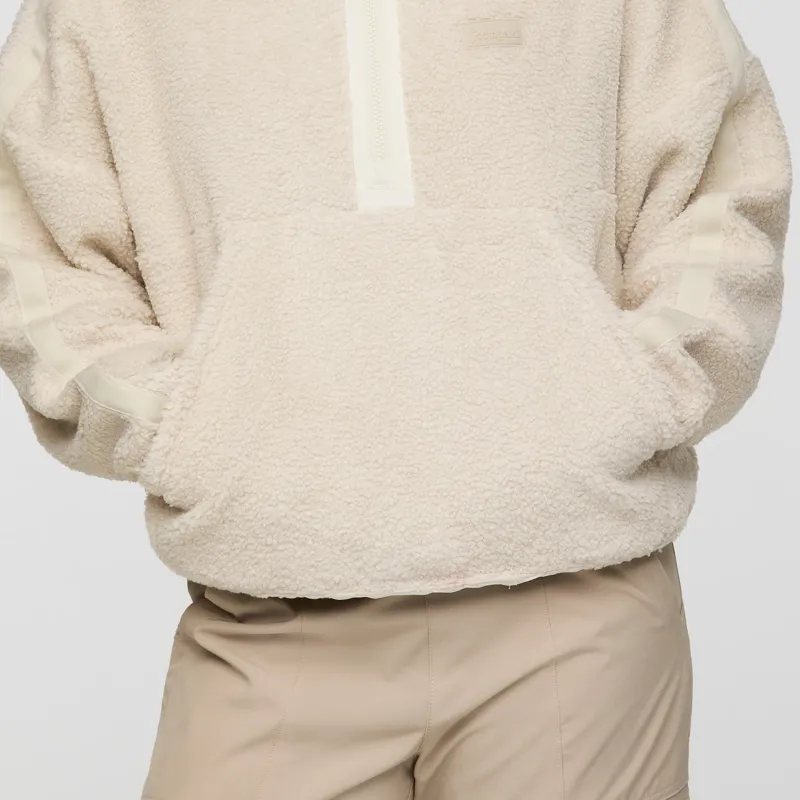 Cotopaxi Women's Bacano Fleece Pullover Cream-4