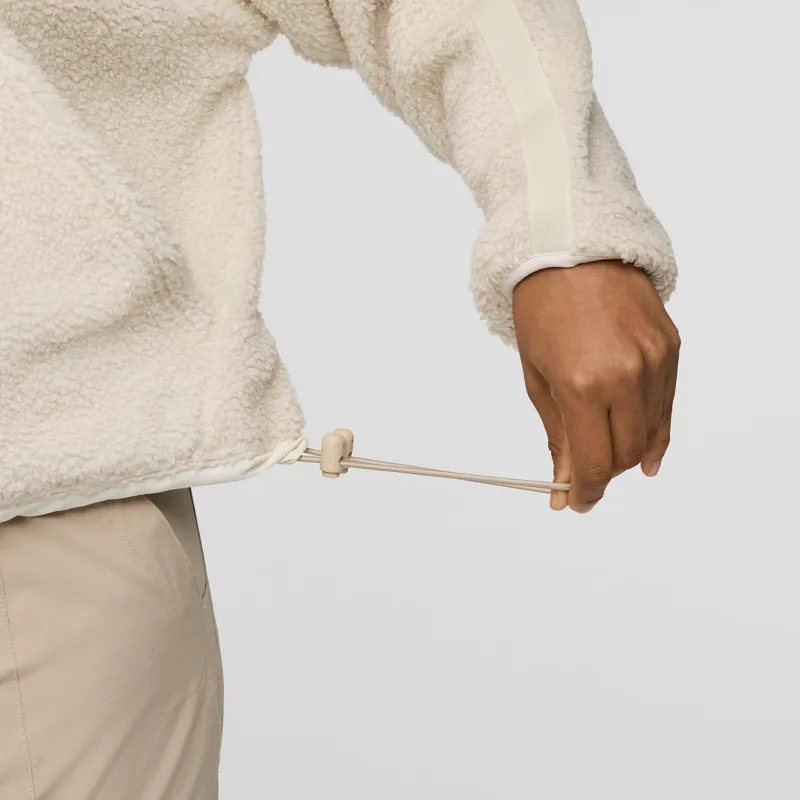 Cotopaxi Women's Bacano Fleece Pullover Cream-3