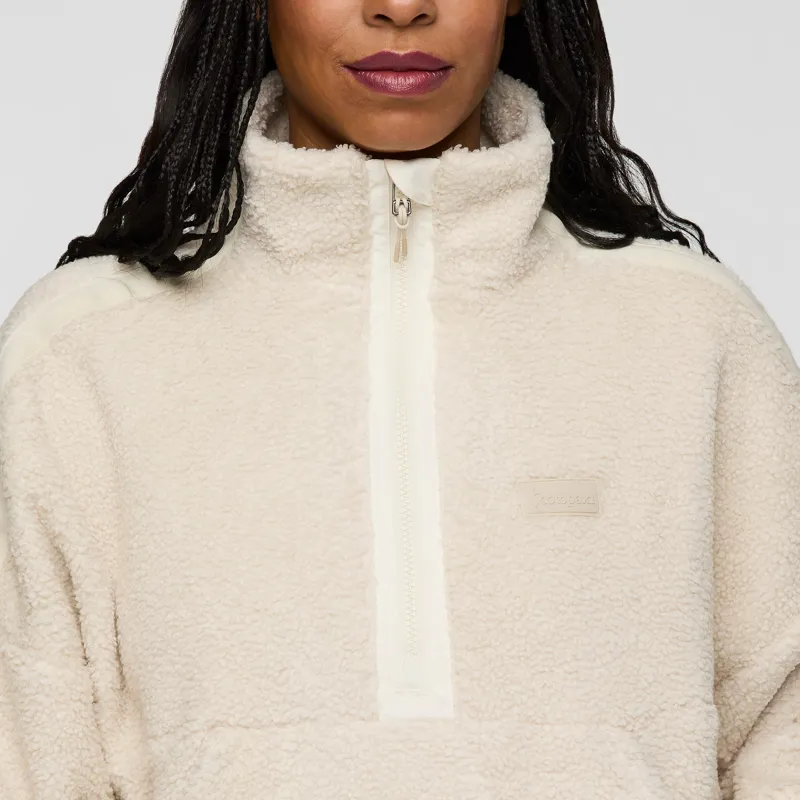 Cotopaxi Women's Bacano Fleece Pullover Cream-2