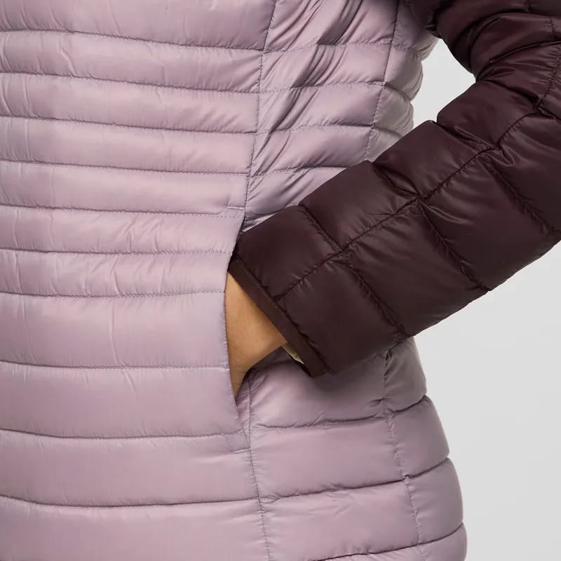 Cotopaxi Women's Fuego Down Hooded Jacket Coffee Quartz-8