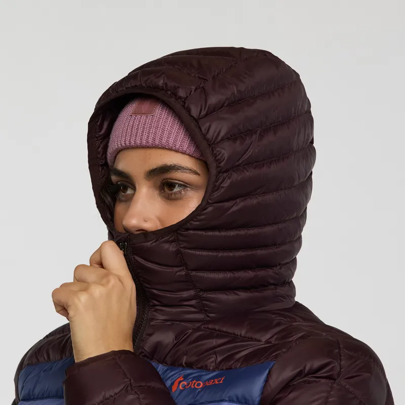 Cotopaxi Women's Fuego Down Hooded Jacket Coffee Quartz-5