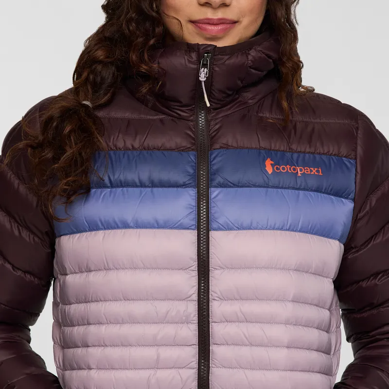 Cotopaxi Women's Fuego Down Hooded Jacket Coffee Quartz-4