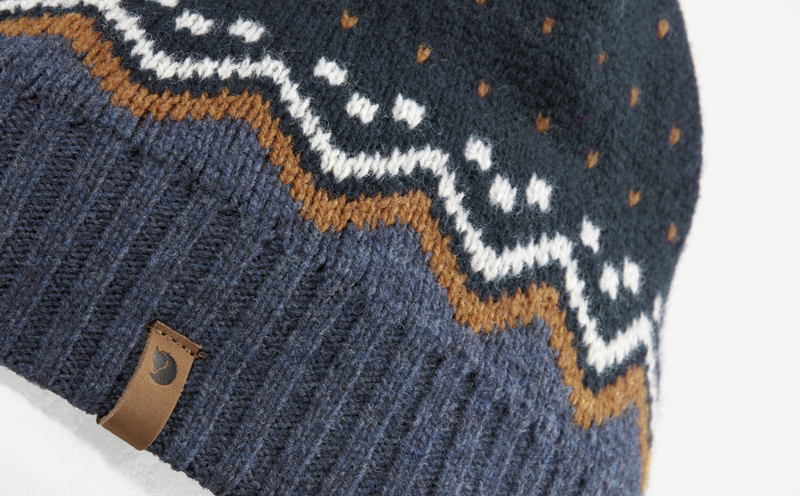 Fjallraven Ovik Knit Hat Dark Navy-2