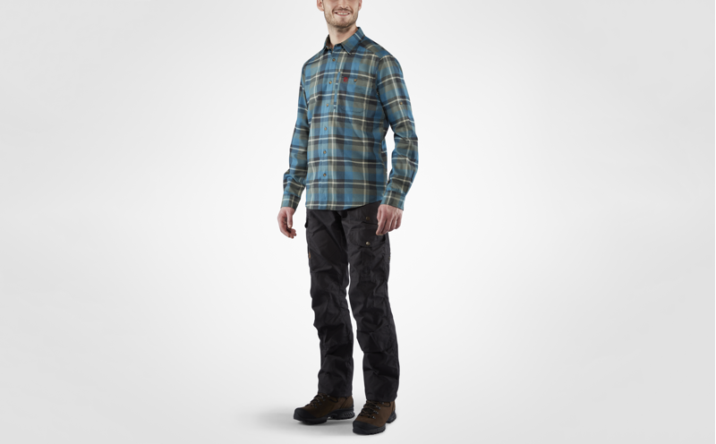 Fjallraven Mens Fjallglim Shirt Laurel Green-2