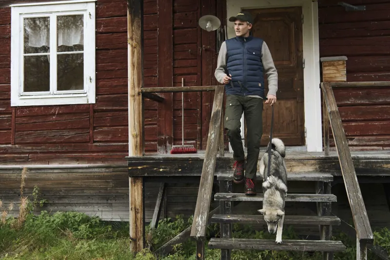 Fjallraven Mens Greenland Jeans Dark Navy-6