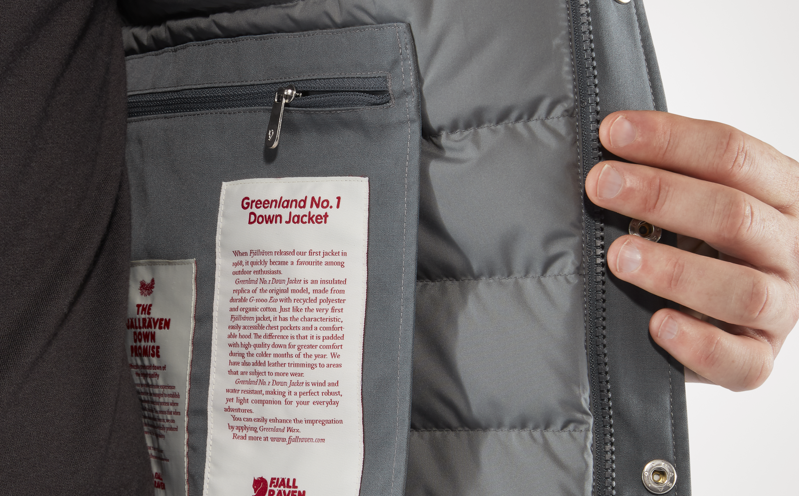 Fjallraven Mens Greenland No. 1 Down Jacket Deep Forest-7