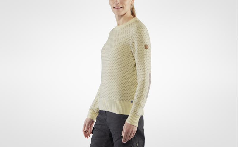 Fjallraven Womens Ovik Nordic Sweater Dark Navy-4