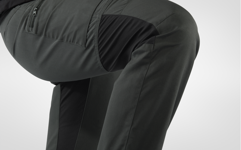 Fjallraven Womens Kaipak Trousers Curved Patina Green-12