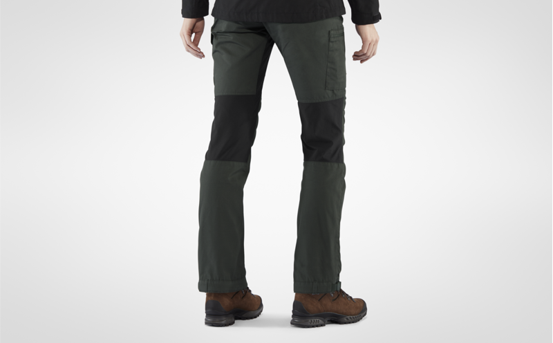 Fjallraven Womens Kaipak Trousers Curved Patina Green-8
