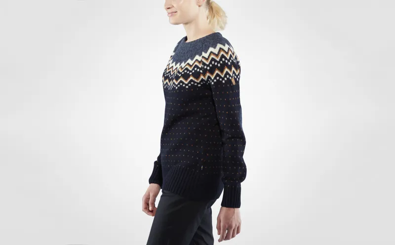 Fjallraven Womens Ovik Knit Sweater Glacier-4