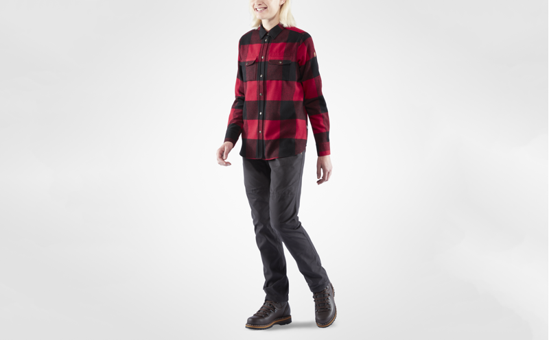 Fjallraven Womens Canada Shirt Buckwheat-2
