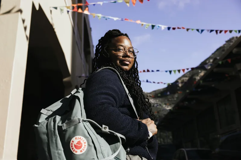 Fjallraven Womens Vardag Pile Fleece Black-8