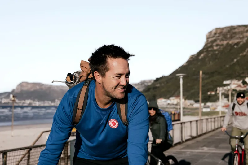 Fjallraven Men's 1960 Logo Sweatshirt Mustard Yellow-10