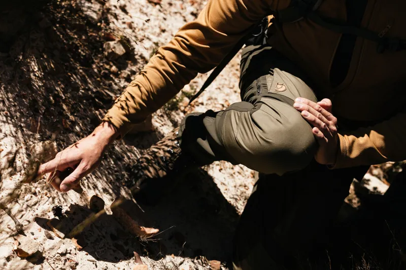 Fjallraven Men's Keb Agile Winter Trousers Deep Forest/Laurel Green-8