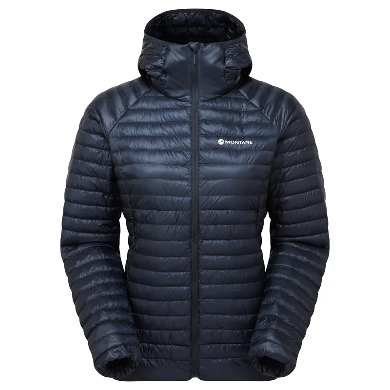 Montane Women's Alpine 850 Nano Hoodie Eclipse Blue