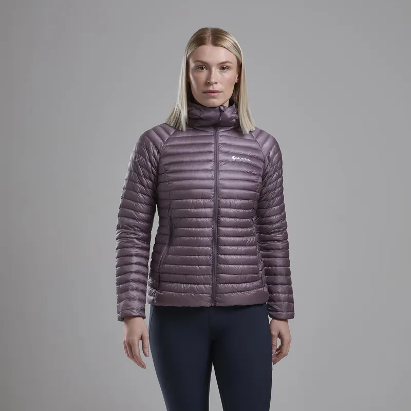 Montane Women's Alpine 850 Nano Hoodie Moonscape-1