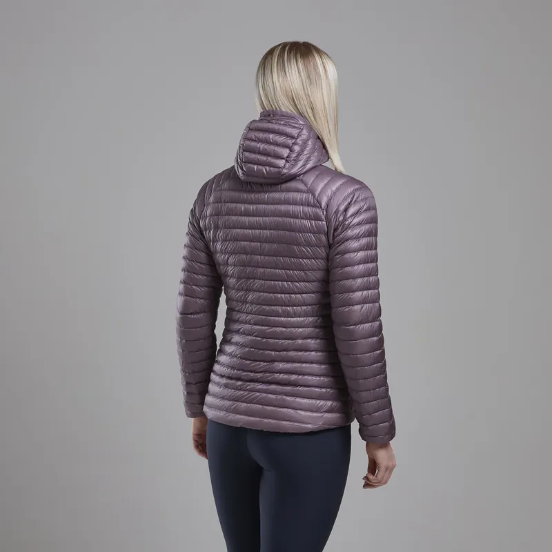 Montane Women's Alpine 850 Nano Hoodie Moonscape-3