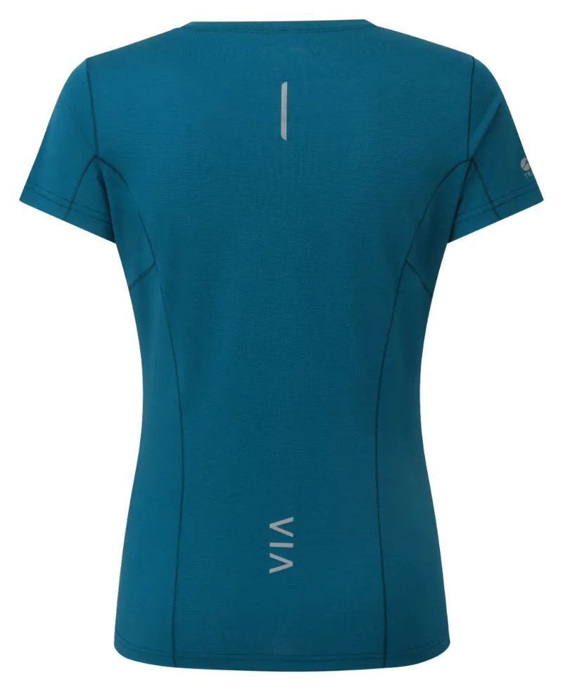 Montane Womens Blade T- Shirt Narwhal Blue-1