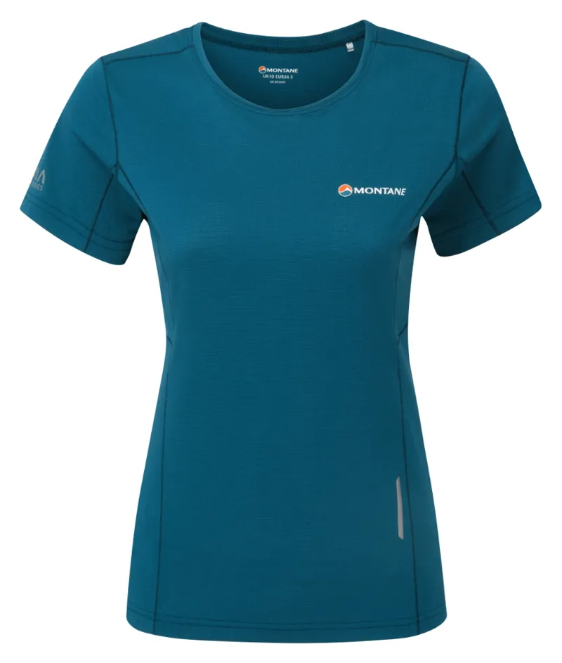 Montane Womens Blade T- Shirt Narwhal Blue