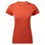 Montane Womens Dart Lite T-Shirt Saffron Red