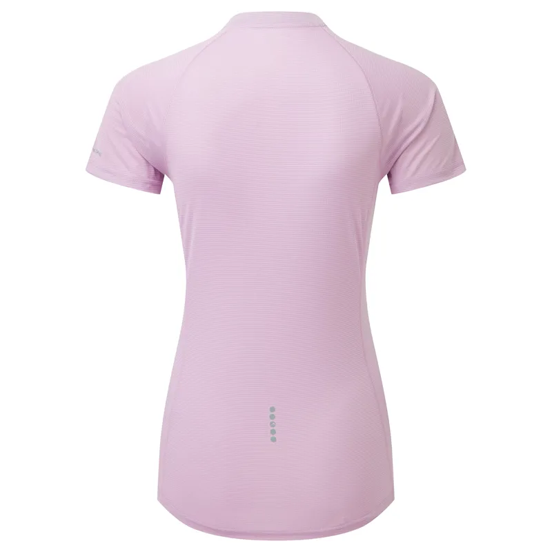 Montane Womens Dart Nano Zip T-Shirt Allium-1