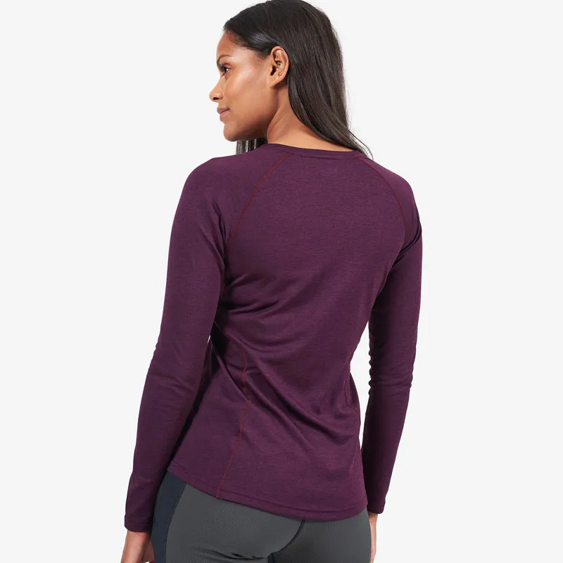 Montane Womens Dart Long Sleeve T-Shirt Sakatoon Berry-2