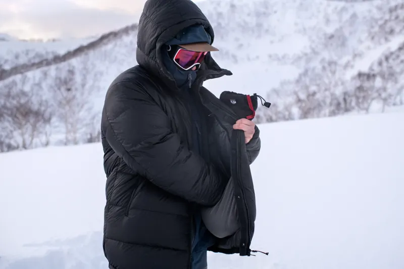 Fjallraven Men's Bergtagen Down Jacket Black-5