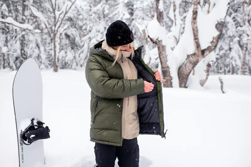 Fjallraven Men's Bergtagen Down Jacket Laurel Green-2