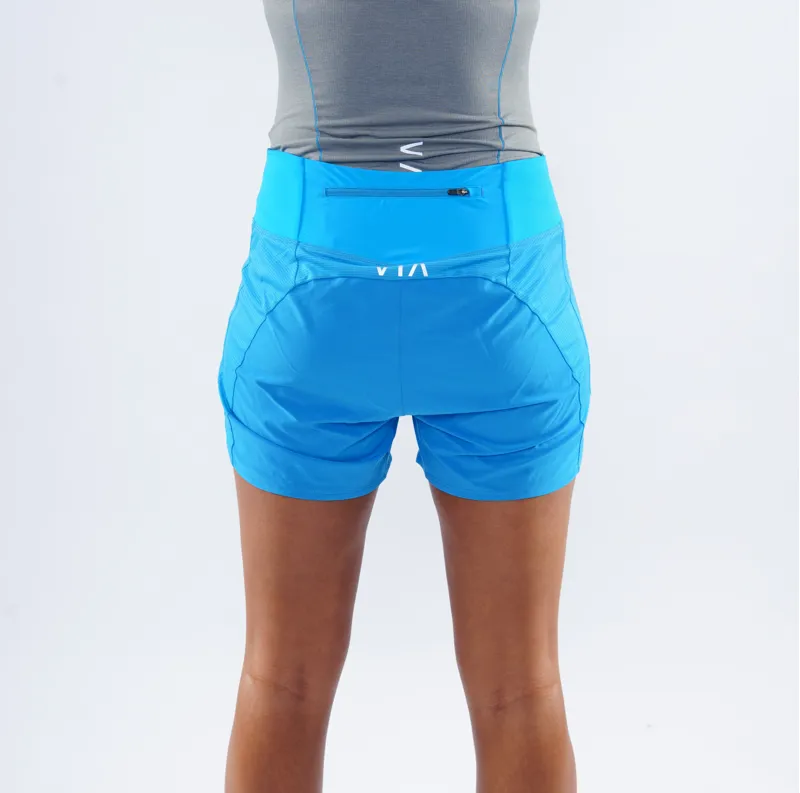 Montane Womens Katla Twin Skin Shorts Cerulean-3