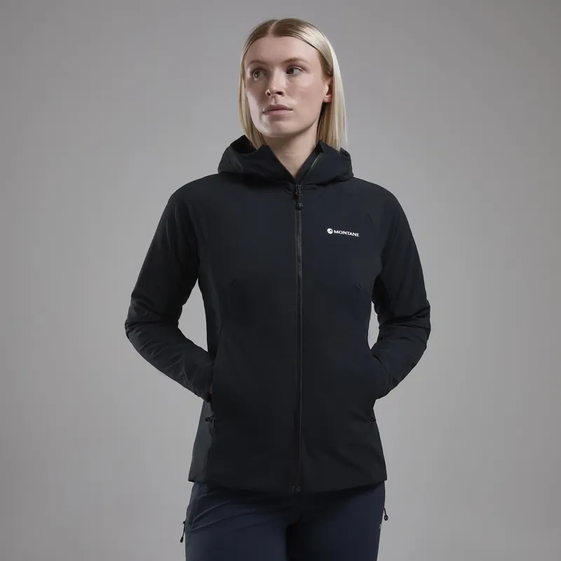 Montane Women's Khamsin Hoodie Black-1