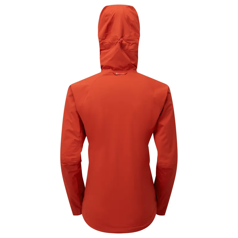 Montane Womens Minimus Lite Jacket Saffron Red-1