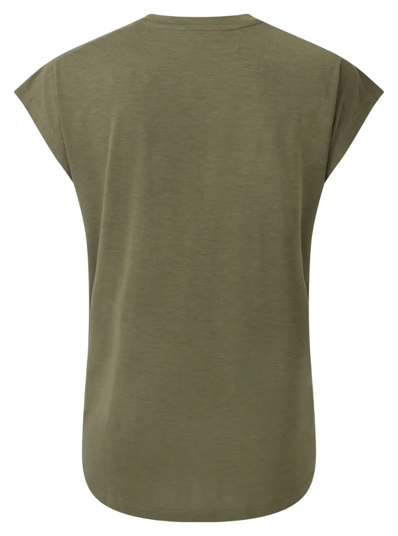 Montane Womens Mira T-Shirt Kelp Green-1
