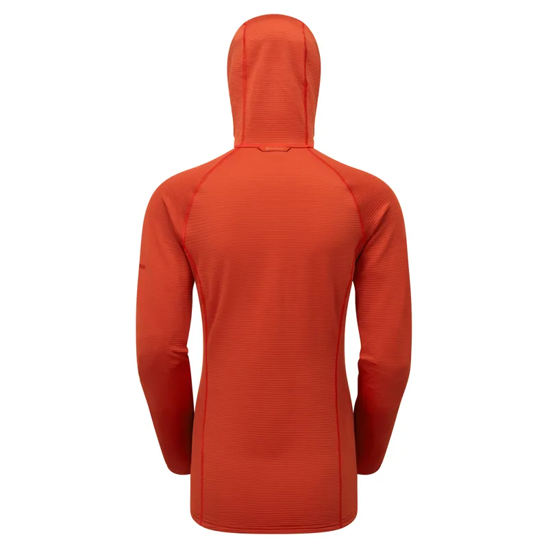Montane Womens Protium Lite Hoodie Saffron Red-1