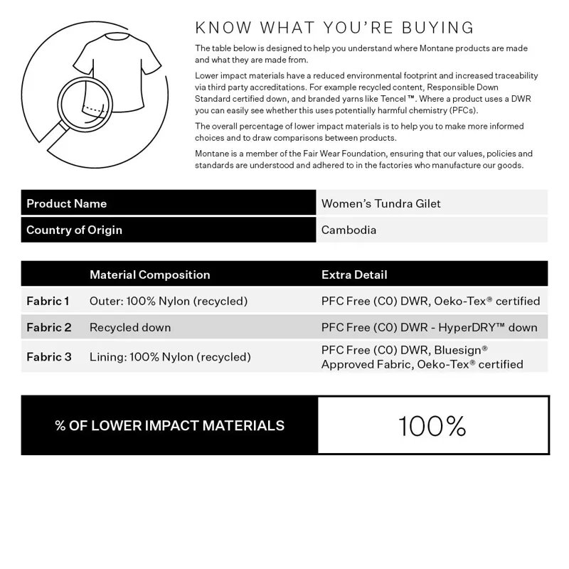 Montane Womens Tundra Gilet Black-6