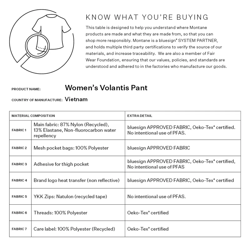 Montane Women's Volantis Pants Midnight Grey-7