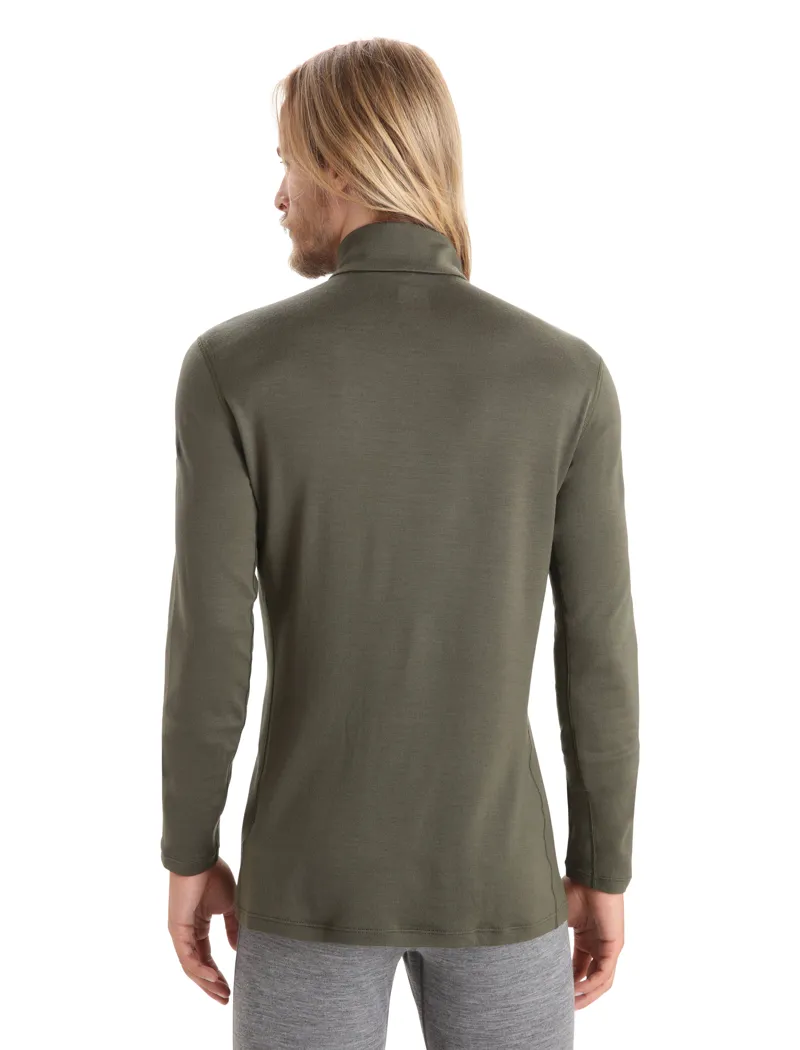 Icebreaker Mens 260 Tech LS Half Zip Loden-2