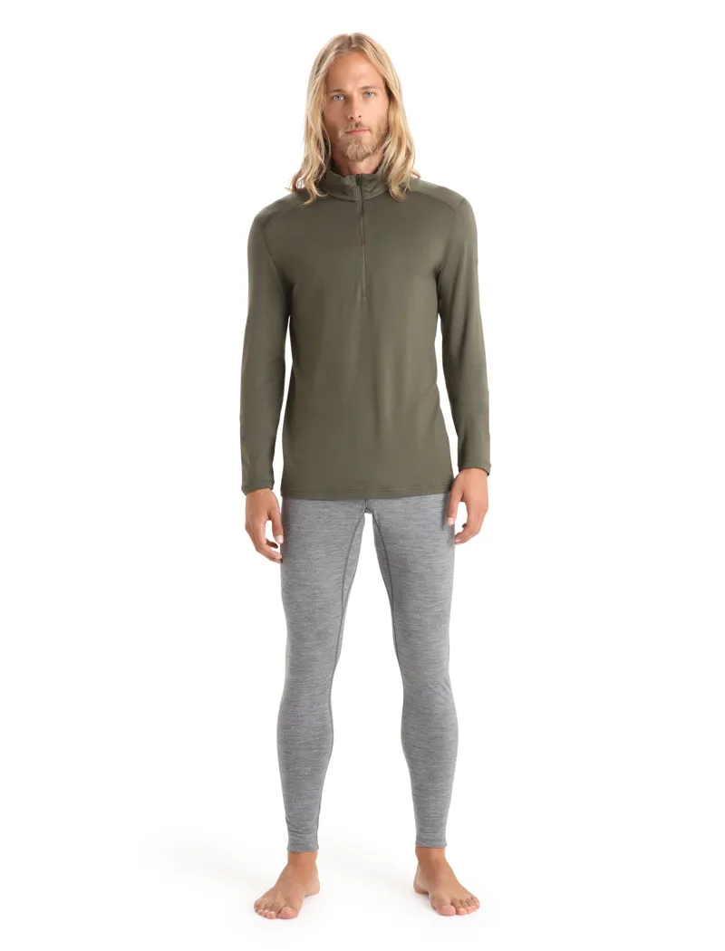 Icebreaker Mens 260 Tech LS Half Zip Loden-5