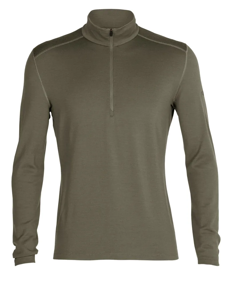 Icebreaker Mens 260 Tech LS Half Zip Loden