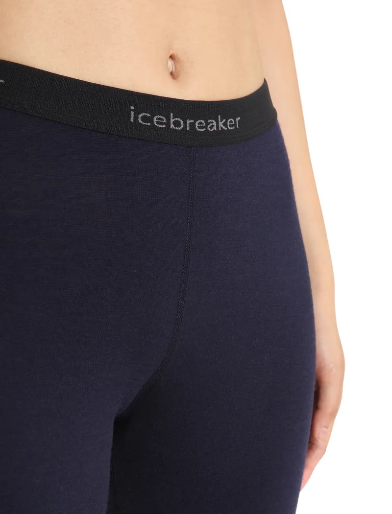 Icebreaker Womens 200 Oasis Leggings Midnight Navy-4