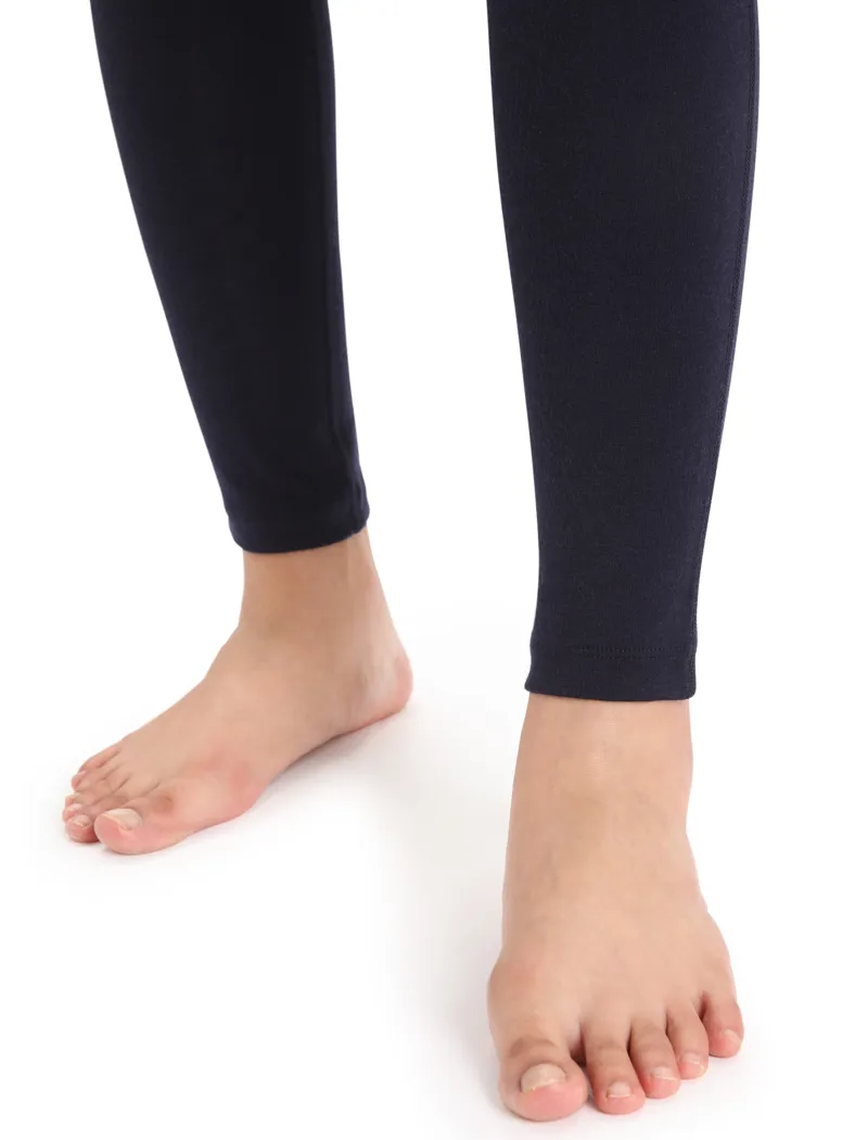 Icebreaker Womens 200 Oasis Leggings Midnight Navy-5