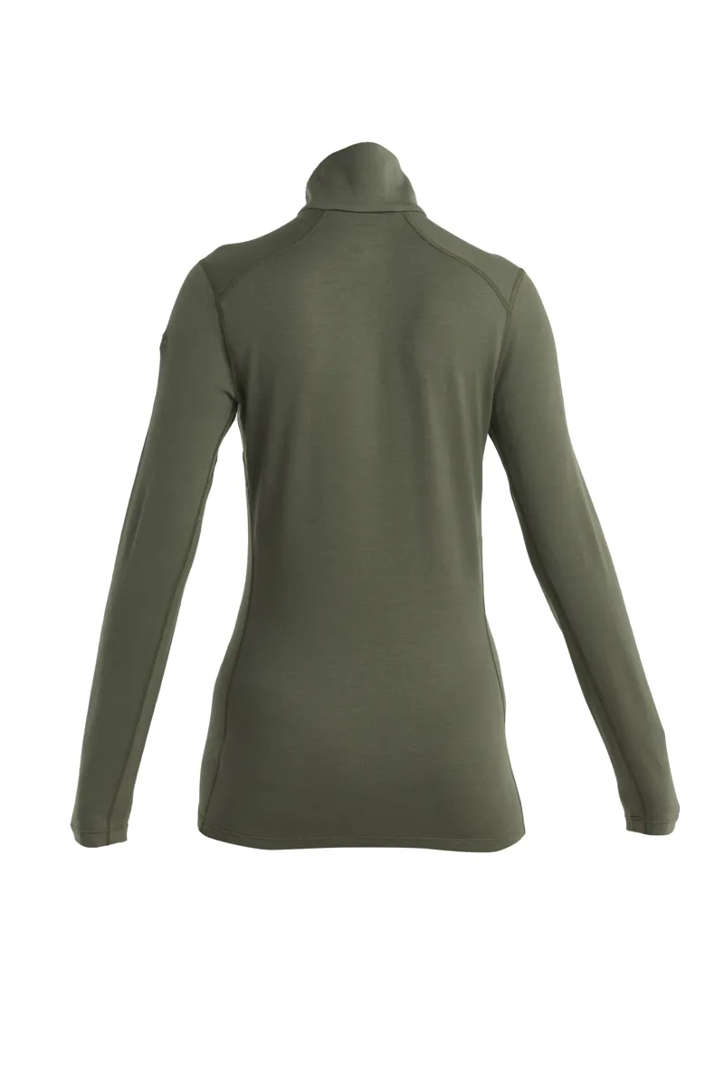 Icebreaker Women's 260 Tech LS Half Zip Loden-1