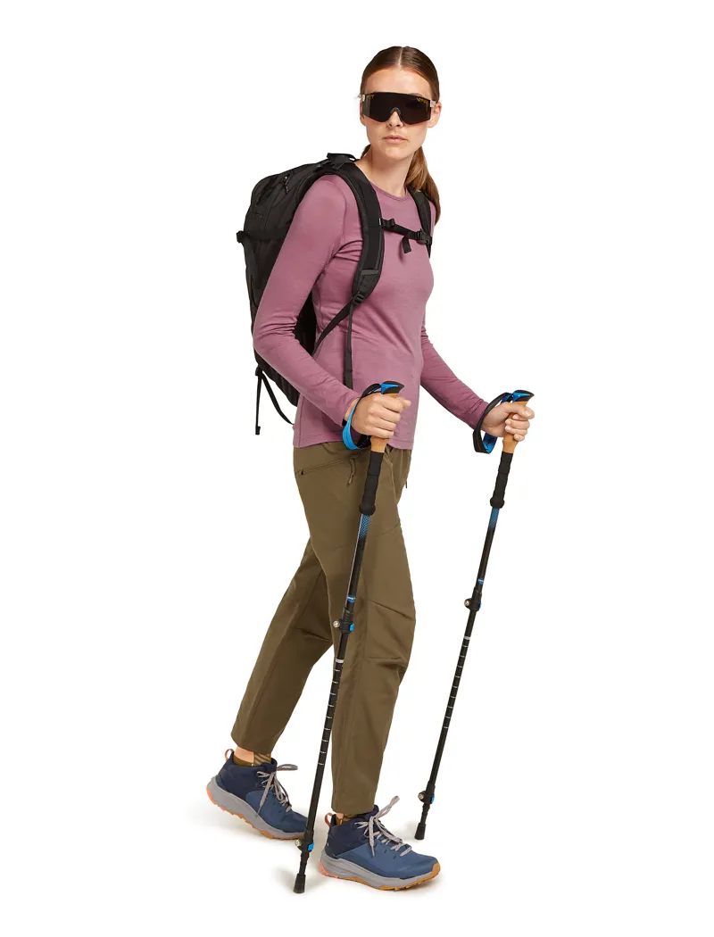 Icebreaker Women's 200 Oasis LS Crewe Deco-5