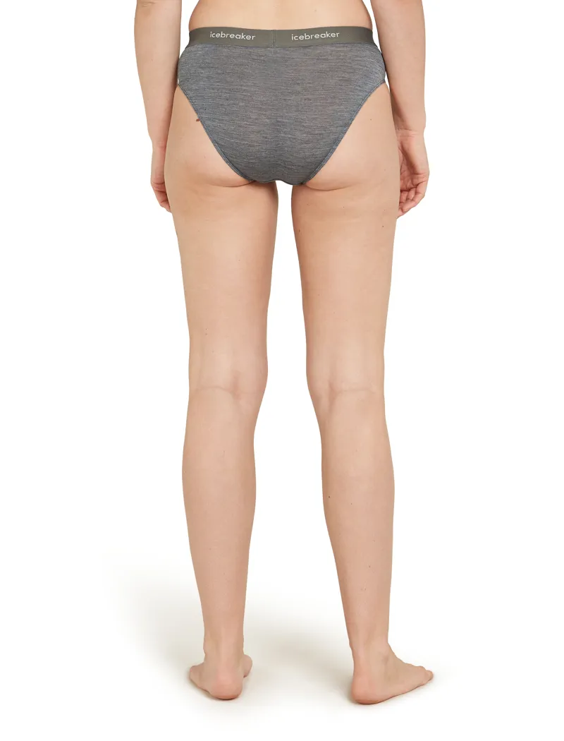 Icebreaker Women's Sprite Hipster Pants Gritstone Heather-2