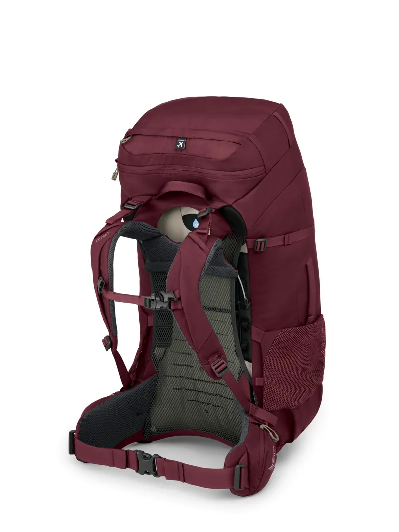 Osprey Womens Fairview Trek 70 Zircon Red-2