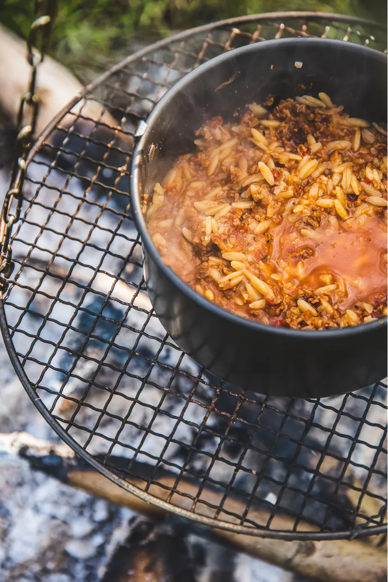 Firepot Vegan Chilli Non Carne with Rice-4